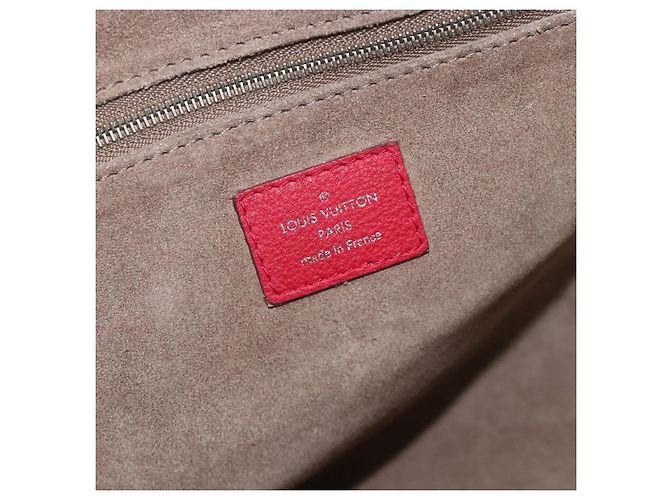 LOUIS VUITTON Borsa a Mano Lockit MM in Pelle Fran Boise M94595 LV Auth bs34701 - vista 19