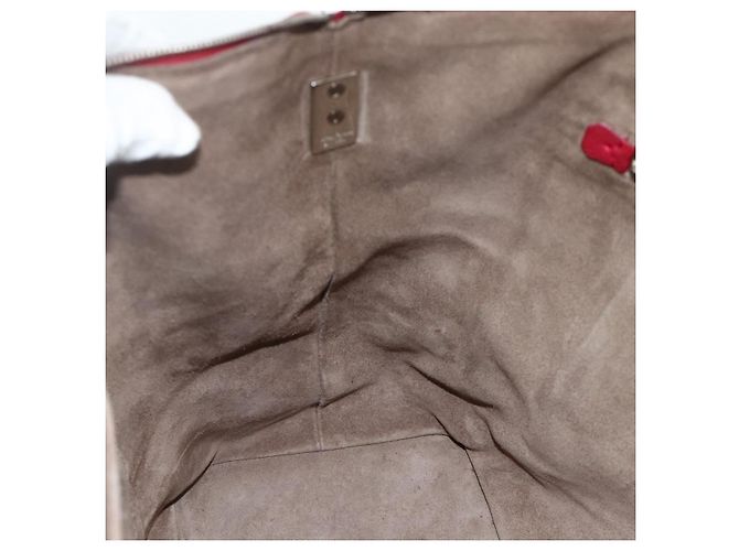LOUIS VUITTON Borsa a Mano Lockit MM in Pelle Fran Boise M94595 LV Auth bs34701 - vista 21