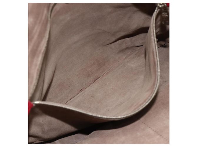 LOUIS VUITTON Borsa a Mano Lockit MM in Pelle Fran Boise M94595 LV Auth bs34701 - vista 23