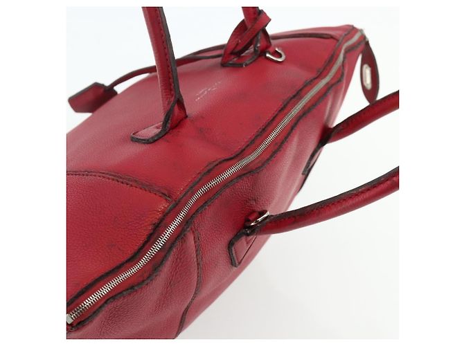 LOUIS VUITTON Borsa a Mano Lockit MM in Pelle Fran Boise M94595 LV Auth bs34701 - vista 6