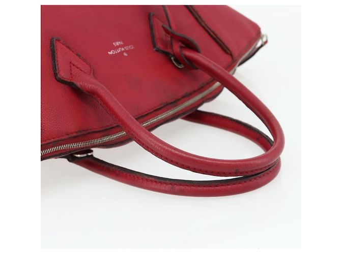 LOUIS VUITTON Borsa a Mano Lockit MM in Pelle Fran Boise M94595 LV Auth bs34701 - vista 7