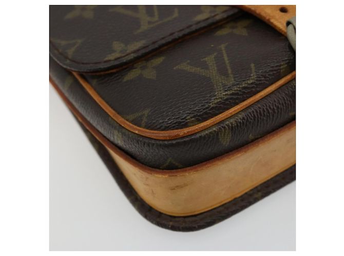 LOUIS VUITTON Borsa a Spalla Monogram Cartouchiere PM M51254 LV Auth 176339 Monogramma - vista 11