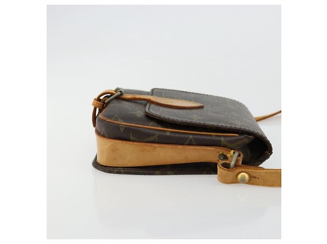 LOUIS VUITTON Borsa a Spalla Monogram Cartouchiere PM M51254 LV Auth 176339 Monogramma - vista 4