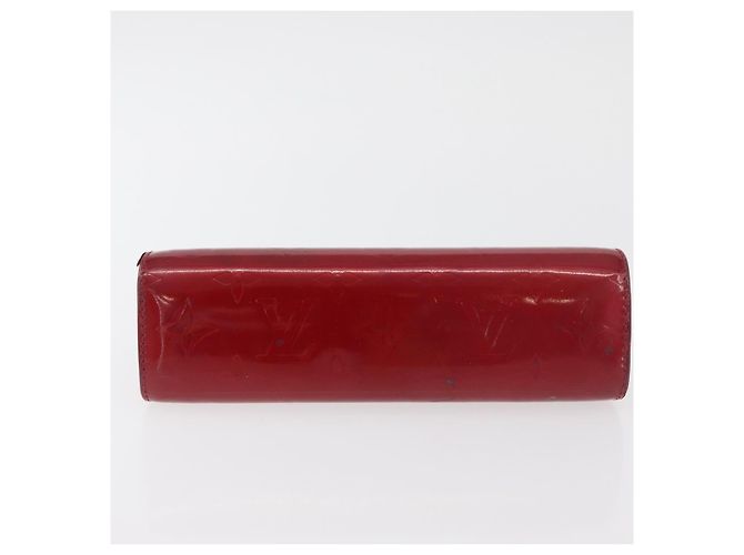 LOUIS VUITTON Trousse Pouch Monogram Vernis Pomme D'amour M93568 LV Auth 176959 Vermelho - vista 7