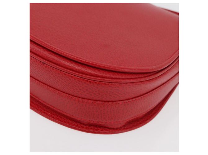 CARTIER Must Line Borsa a Spalla in Pelle Rossa Oro Auth 176870A Rosso D'oro - vista 11