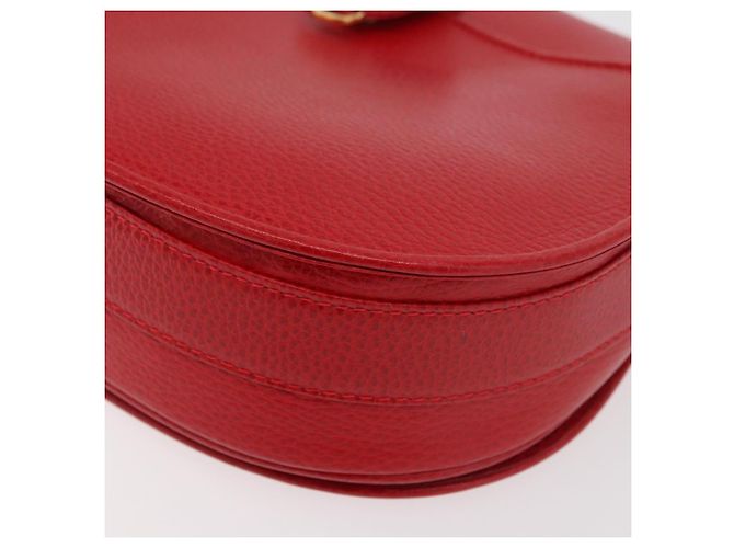 CARTIER Must Line Borsa a Spalla in Pelle Rossa Oro Auth 176870A Rosso D'oro - vista 13