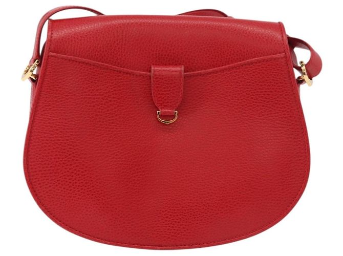 CARTIER Must Line Borsa a Spalla in Pelle Rossa Oro Auth 176870A Rosso D'oro - vista 3