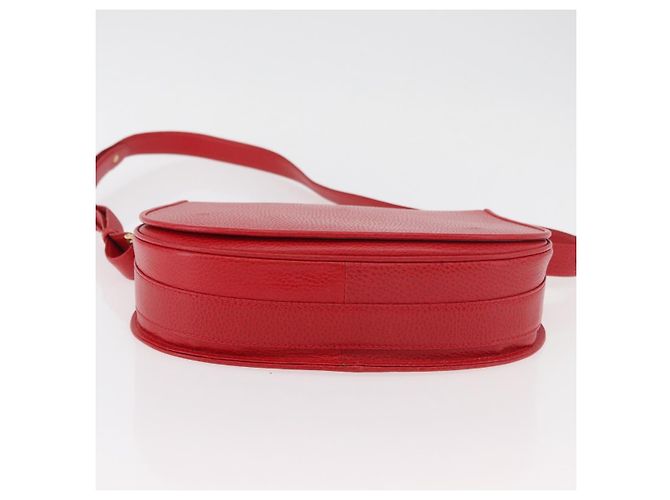 CARTIER Must Line Borsa a Spalla in Pelle Rossa Oro Auth 176870A Rosso D'oro - vista 9