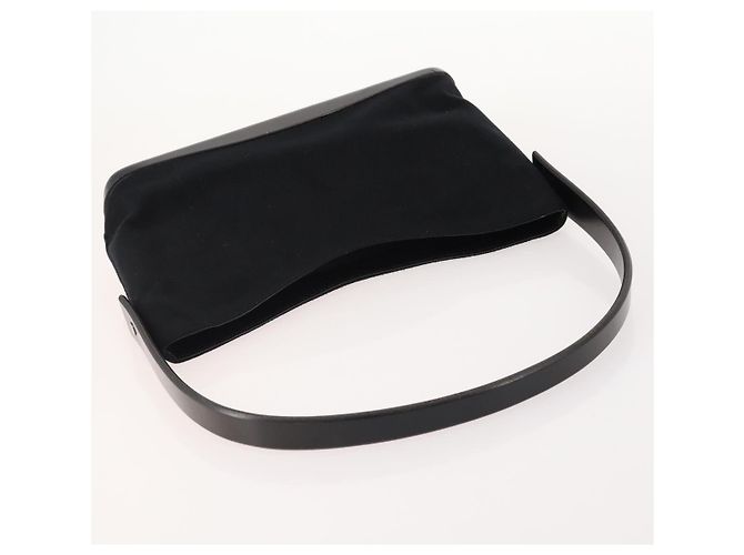 Borsa a Spalla Salvatore Ferragamo in Camoscio 2 Set Nero Auth ti3904 - vista 5