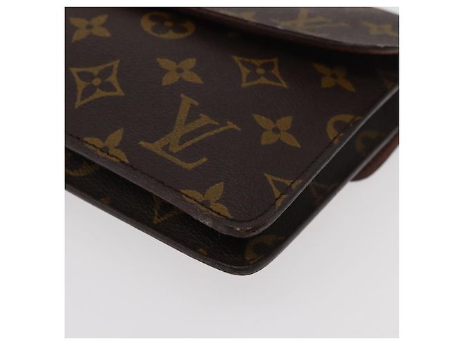 LOUIS VUITTON Borsa a Spalla Monogram Double Rabat M51815 LV Auth 176861 Monogramma - vista 11