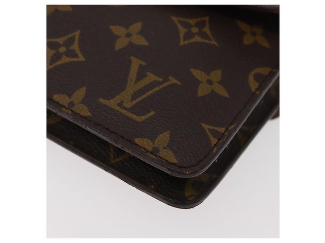 LOUIS VUITTON Borsa a Spalla Monogram Double Rabat M51815 LV Auth 176861 Monogramma - vista 13