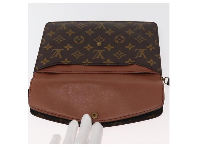 LOUIS VUITTON Borsa a Spalla Monogram Double Rabat M51815 LV Auth 176861 Monogramma - vista 20