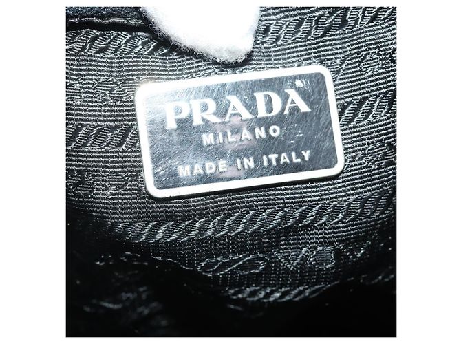 Zaino PRADA in nylon khaki argento autentico 174854 Cachi - vista 24
