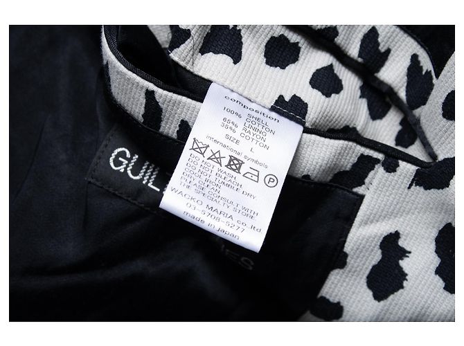 Autre Marque Guilty Parties, abrigo estampado de leopardo de las nieves Negro Blanco - vista 6