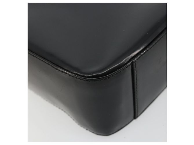 Borsa a Spalla GUCCI Pelle Verniciata Nera Argento 000 0506 1013 Auth ep14311 Nero - vista 11