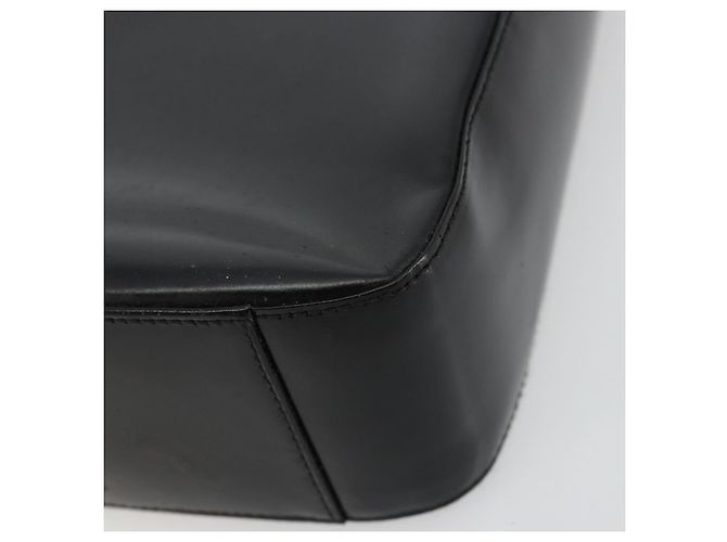 Borsa a Spalla GUCCI Pelle Verniciata Nera Argento 000 0506 1013 Auth ep14311 Nero - vista 12
