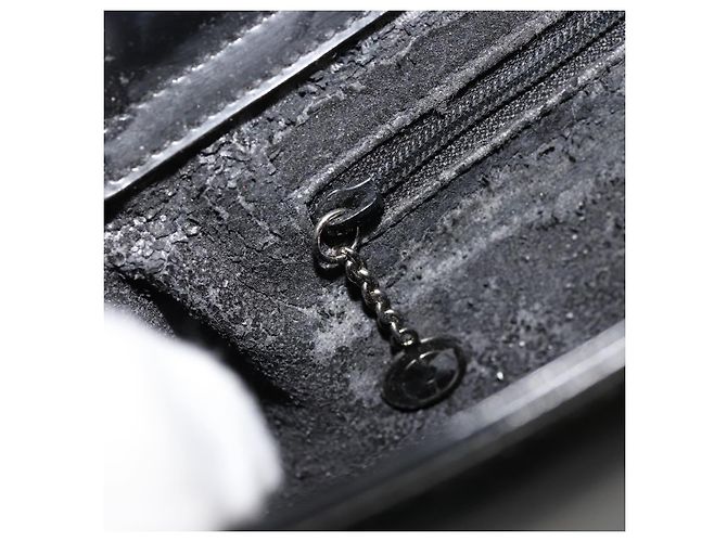 Borsa a Spalla GUCCI Pelle Verniciata Nera Argento 000 0506 1013 Auth ep14311 Nero - vista 18