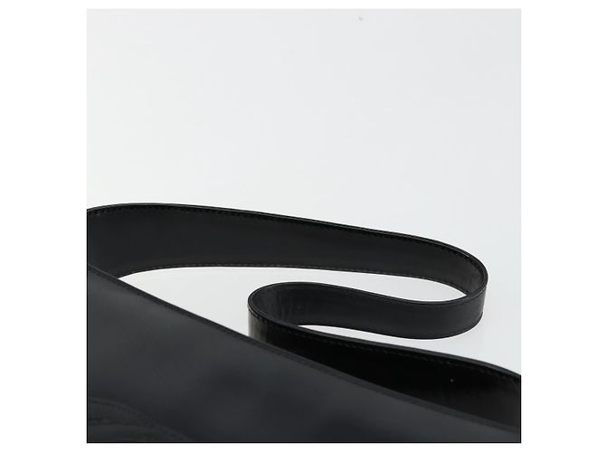 Borsa a Spalla GUCCI Pelle Verniciata Nera Argento 000 0506 1013 Auth ep14311 Nero - vista 8