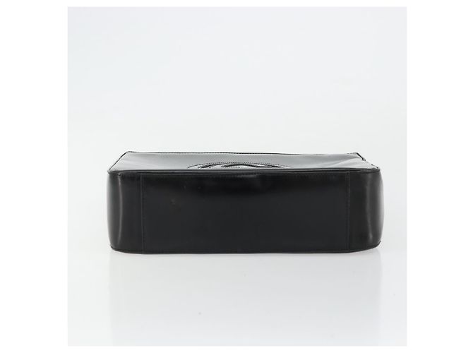 Borsa a Spalla GUCCI Pelle Verniciata Nera Argento 000 0506 1013 Auth ep14311 Nero - vista 9