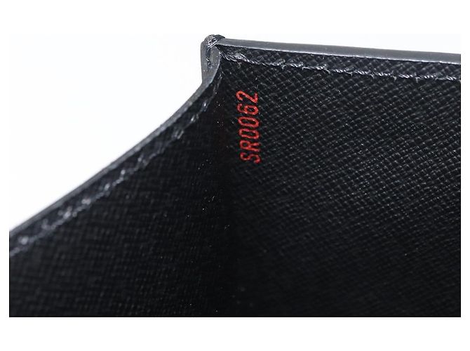 LOUIS VUITTON Bolsa de Mão Epi Monceau 28 Preta M52122 LV Auth ep14190A Preto - vista 11