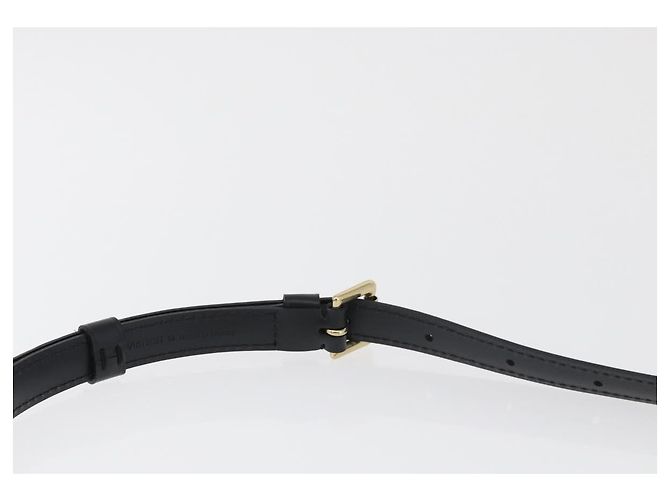 LOUIS VUITTON Bolsa de Mão Epi Monceau 28 Preta M52122 LV Auth ep14190A Preto - vista 15