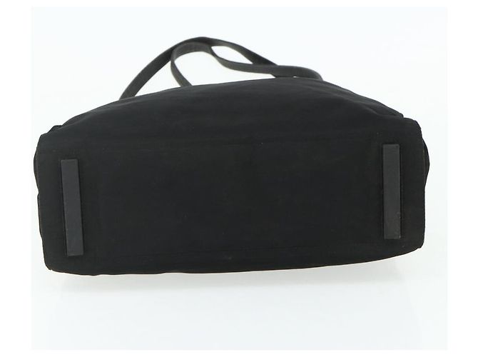 Prada Tote Bag aus schwarzem Nylon mit silberner Authentizität bs34646 - Ansicht 9