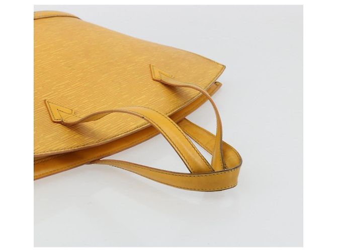 LOUIS VUITTON Borsa a Mano Epi Saint Jacques Gialla M52279 LV Auth BA12274 Giallo - vista 7