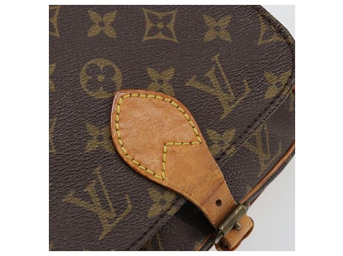 LOUIS VUITTON Borsa a Spalla Monogram Cartouchiere PM M51254 LV Auth ka4092 Monogramma - vista 14