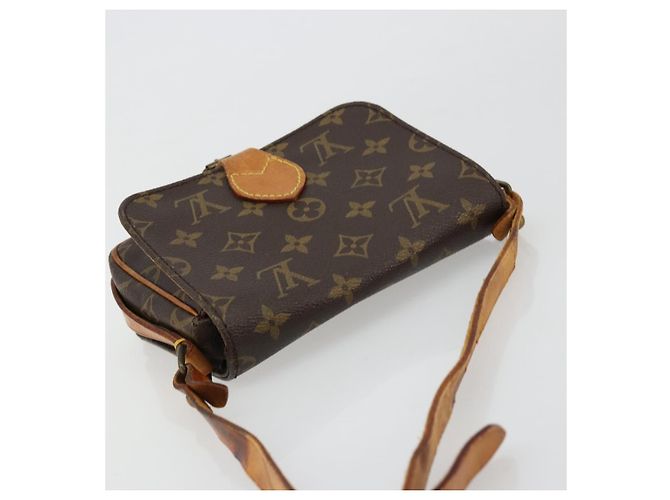 LOUIS VUITTON Borsa a Spalla Monogram Cartouchiere PM M51254 LV Auth ka4092 Monogramma - vista 6