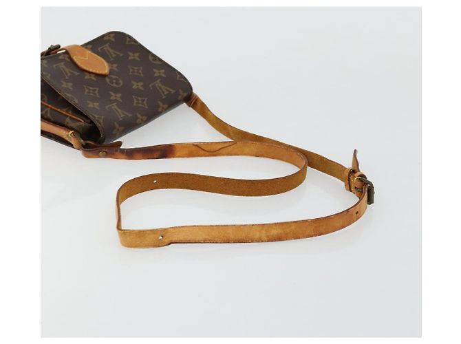 LOUIS VUITTON Borsa a Spalla Monogram Cartouchiere PM M51254 LV Auth ka4092 Monogramma - vista 7