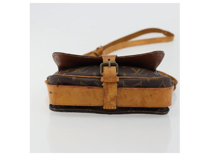 LOUIS VUITTON Borsa a Spalla Monogram Cartouchiere PM M51254 LV Auth ka4092 Monogramma - vista 9