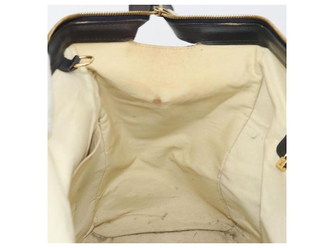 LOUIS VUITTON Monogram Mini Josephine GM Borsa a Mano Blu M92211 LV Auth 176856 - vista 20