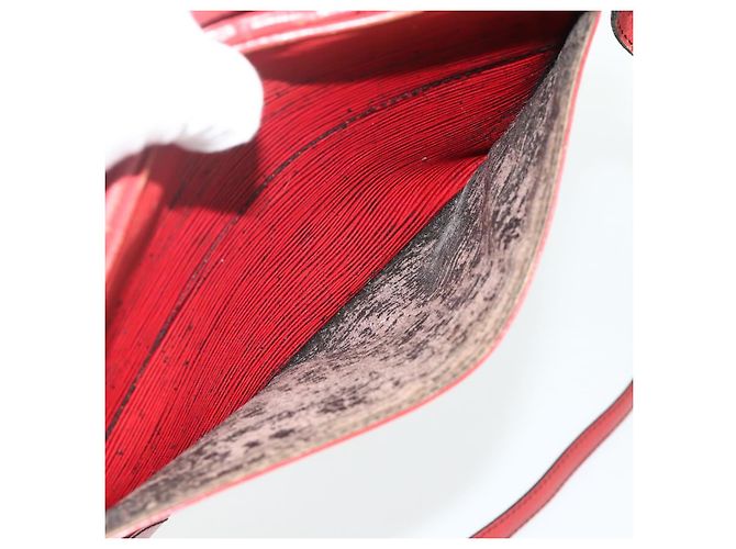 LOUIS VUITTON Borsa a Spalla Epi Trocadero 23 Rossa M52307 LV Auth 177428 Rosso - vista 20