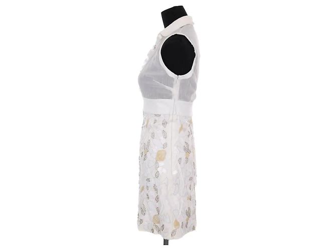 Dolce & Gabbana White Viscose Dress - vista 3
