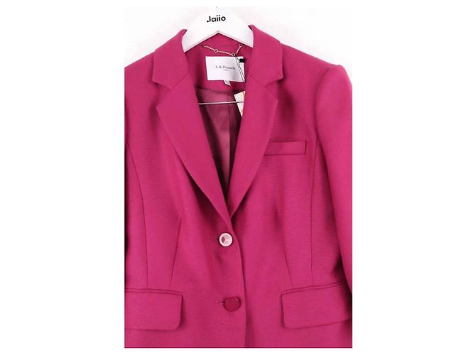 Blazer de lana rosa Lk Bennett - vista 2