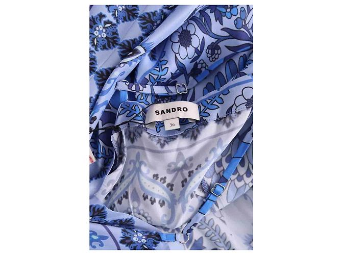 Sandro Vestito blu - vista 5