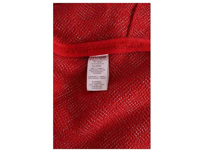 Maje Giacca rossa Rosso - vista 6