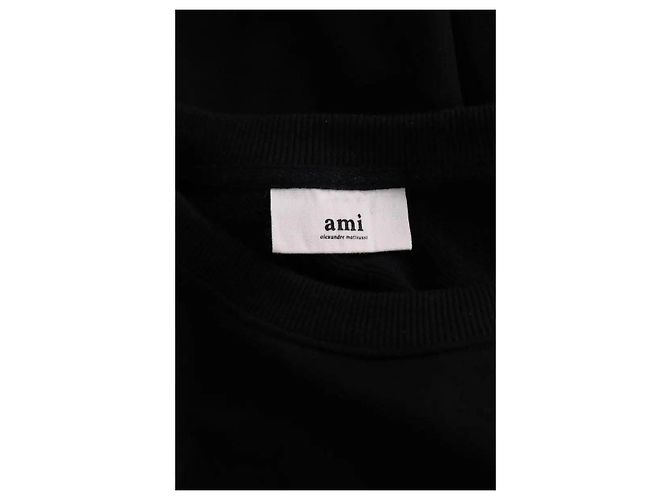 Ami Felpa nera Nero - vista 5