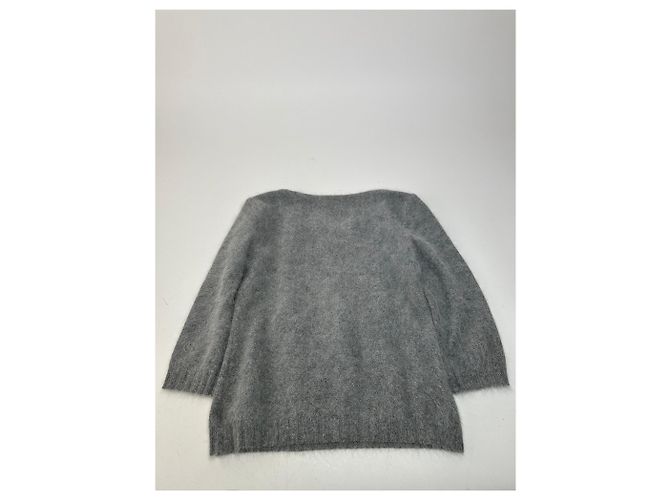 Everyday Pullover in lana di angora vintage Balenciaga La Mode grigio M - vista 10