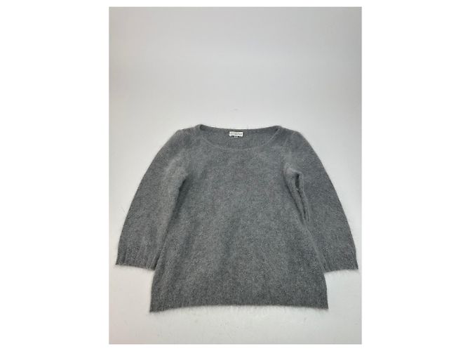 Everyday Pullover in lana di angora vintage Balenciaga La Mode grigio M - vista 5