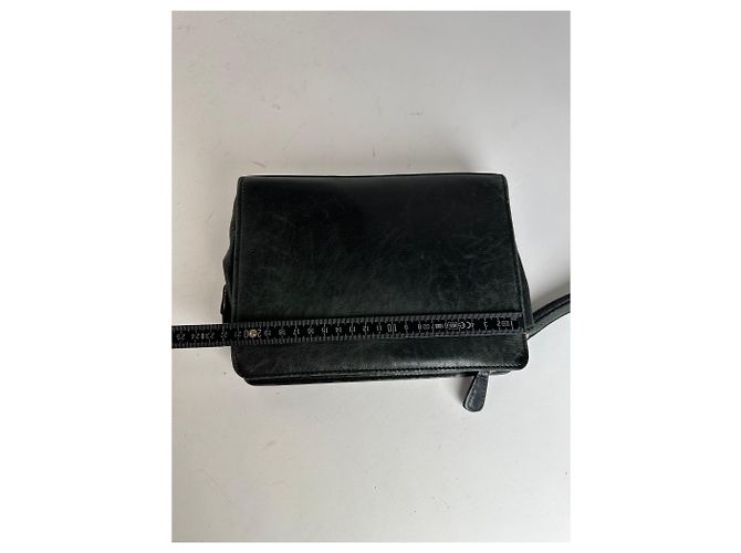 Everyday Pochette in pelle vintage Balenciaga BB Logo nera Nero - vista 13