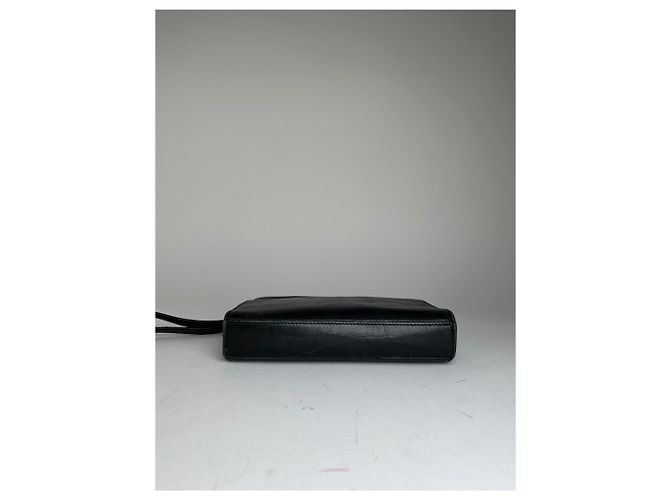 Everyday Pochette in pelle vintage Balenciaga BB Logo nera Nero - vista 7