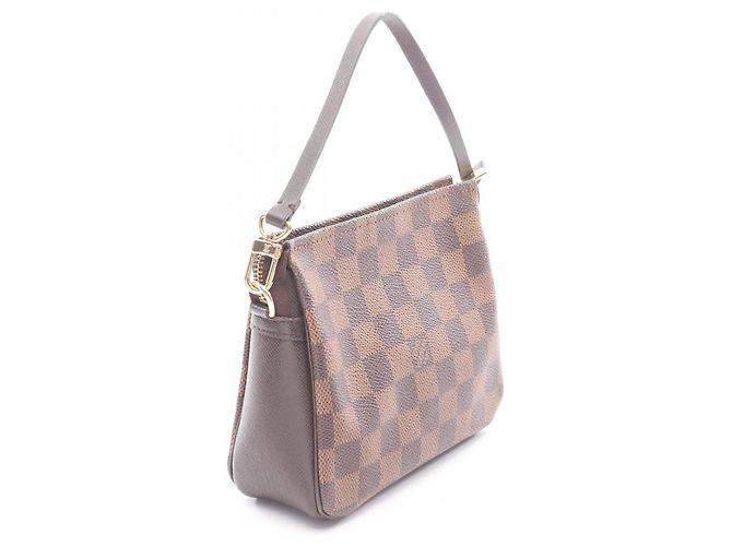 Borsa per il trucco Trouse di Louis Vuitton Marrone Damier ebene - vista 2