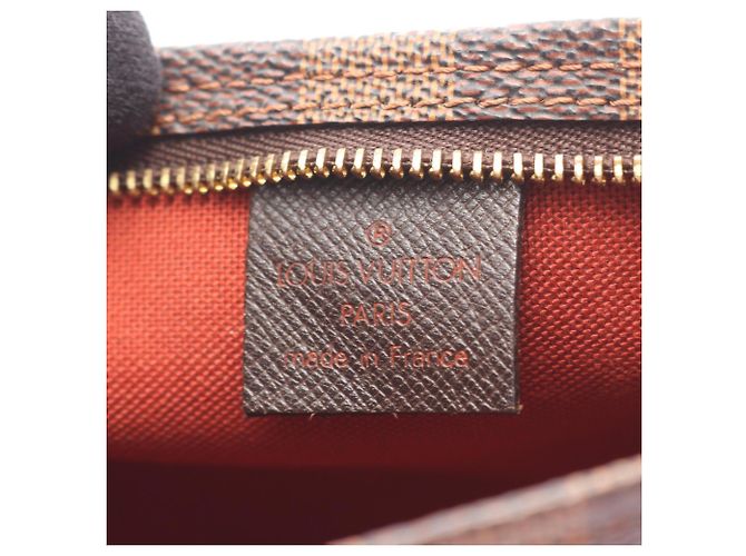 Borsa per il trucco Trouse di Louis Vuitton Marrone Damier ebene - vista 4