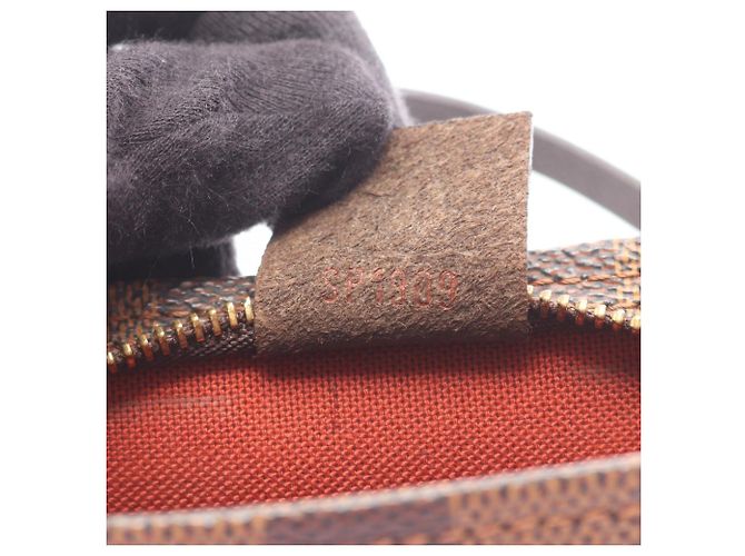 Borsa per il trucco Trouse di Louis Vuitton Marrone Damier ebene - vista 5