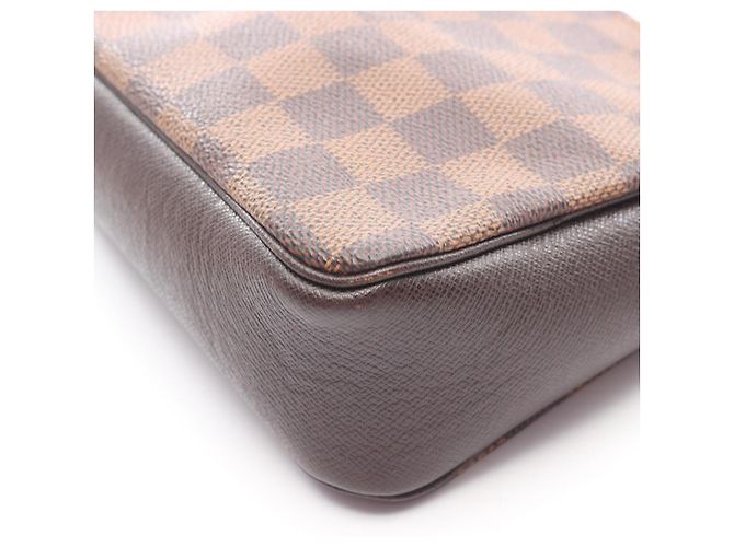 Borsa per il trucco Trouse di Louis Vuitton Marrone Damier ebene - vista 7