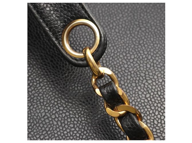 Chanel Triple Coco Mark Tote Tasche Schwarz - Ansicht 11