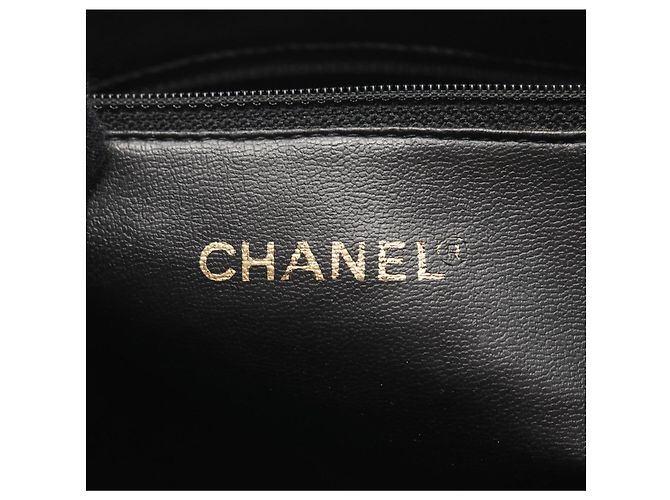 Chanel Triple Coco Mark Tote Tasche Schwarz - Ansicht 4