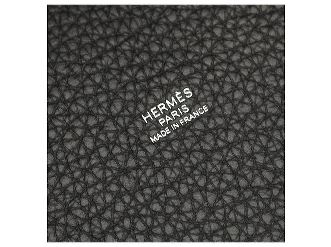 Borsa Hermès Picotin Lock PM in nero - vista 4