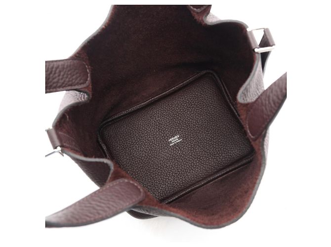 Hermès Picotin Lock PM Handtasche Braun - Ansicht 3